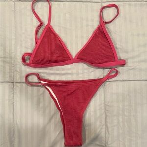 SHEIN Pink Bikini Set